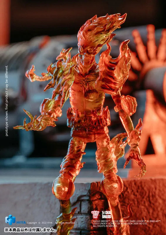 Judge Dread 1/18 Action Figure Judge Fireㅤ – Hiya Toys – ActionFigureBrasil