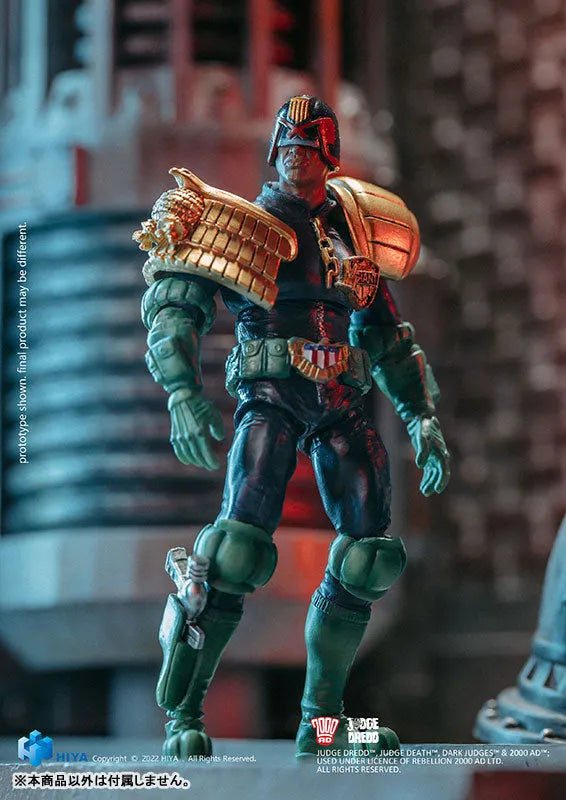 Judge Dread 1/18 Action Figure Judge Giantㅤ – Hiya Toys – ActionFigureBrasil