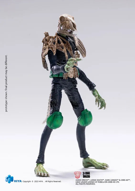 Judge Dread 1/18 Action Figure Judge Mortisㅤ – Hiya Toys – ActionFigureBrasil