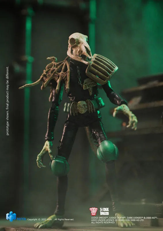 Judge Dread 1/18 Action Figure Judge Mortisㅤ – Hiya Toys – ActionFigureBrasil