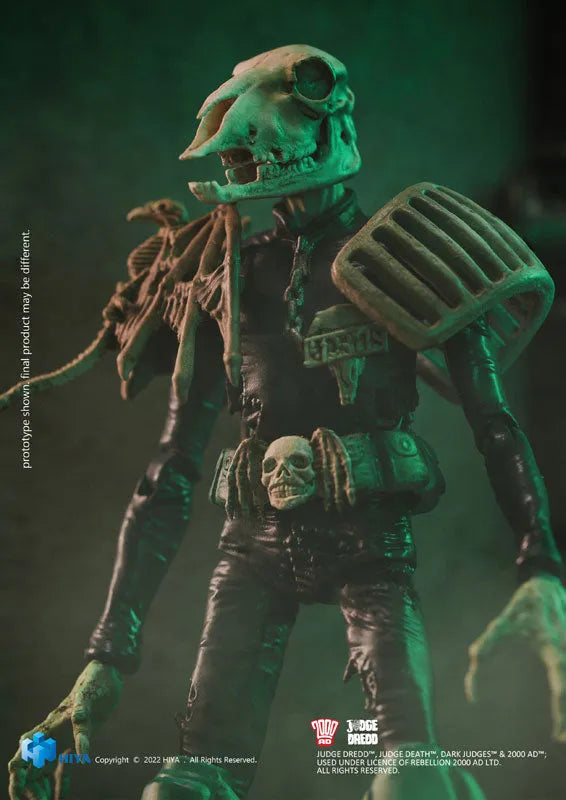 Judge Dread 1/18 Action Figure Judge Mortisㅤ – Hiya Toys – ActionFigureBrasil