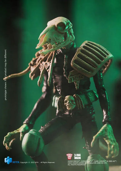 Judge Dread 1/18 Action Figure Judge Mortisㅤ – Hiya Toys – ActionFigureBrasil — ambientada