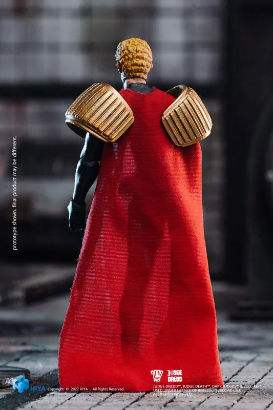 Judge Dredd 1/18 Action Figure Chief Judge Caligulaㅤ – Hiya Toys – ActionFigureBrasil