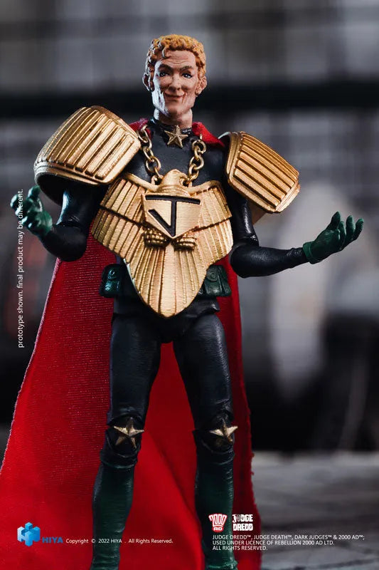 Judge Dredd 1/18 Action Figure Chief Judge Caligulaㅤ – Hiya Toys – ActionFigureBrasil