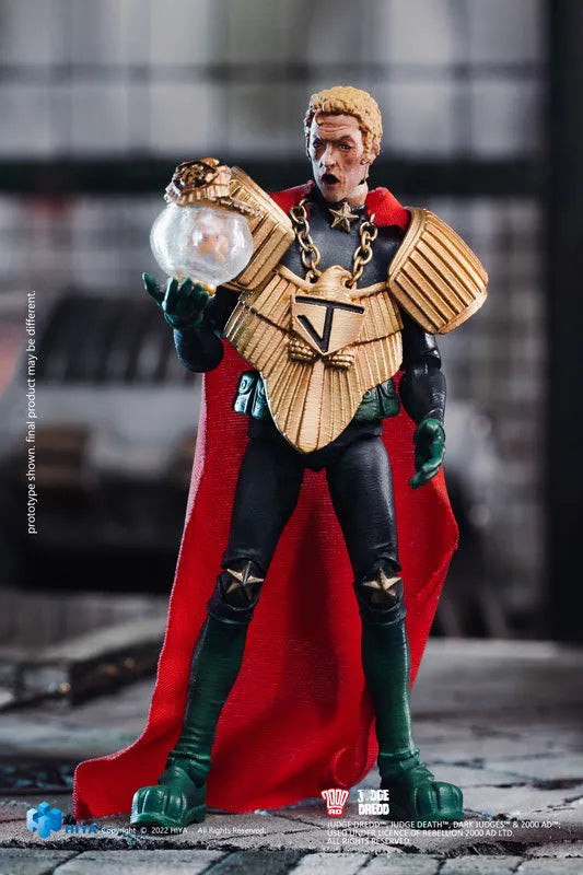 Judge Dredd 1/18 Action Figure Chief Judge Caligulaㅤ – Hiya Toys – ActionFigureBrasil
