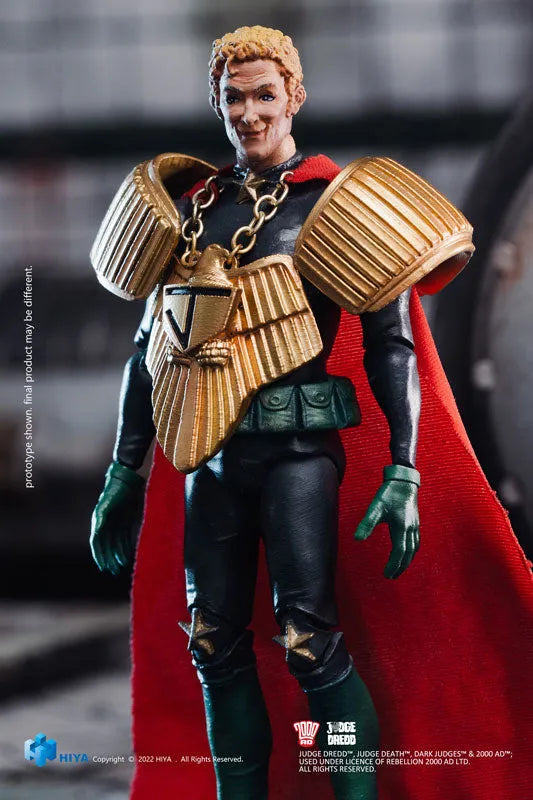 Judge Dredd 1/18 Action Figure Chief Judge Caligulaㅤ – Hiya Toys – ActionFigureBrasil