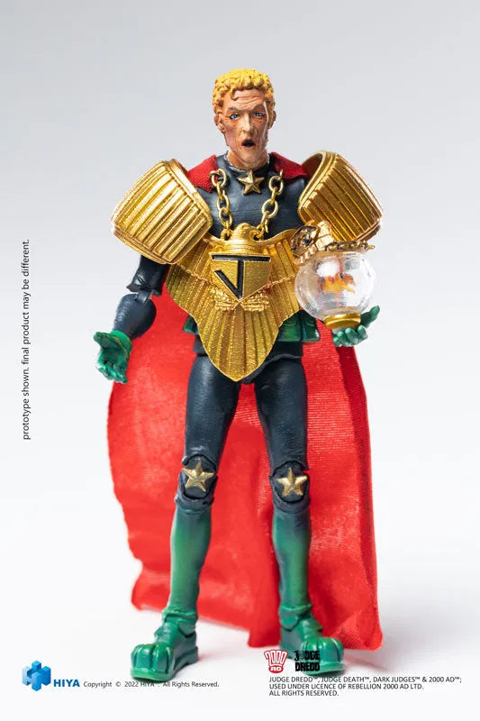 Judge Dredd 1/18 Action Figure Chief Judge Caligulaㅤ – Hiya Toys – ActionFigureBrasil