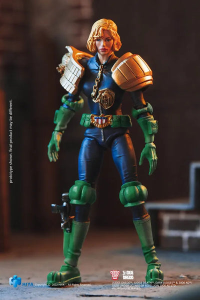 Judge Dredd - Judge Anderson - 1/18 (Hiya Toys)ㅤ – Hiya Toys – ActionFigureBrasil — detalhe do produto