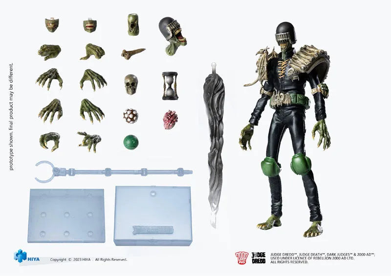 Judge Dredd - Judge Death - 1/12 (Hiya Toys)ㅤ – Hiya Toys – ActionFigureBrasil