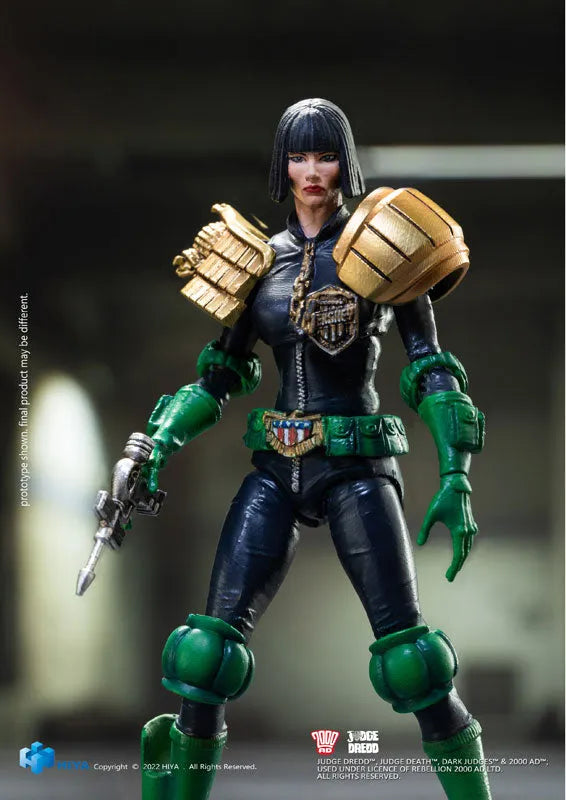 Judge Dredd - Judge Hershey - 1/18 (Hiya Toys)ㅤ – Hiya Toys – ActionFigureBrasil