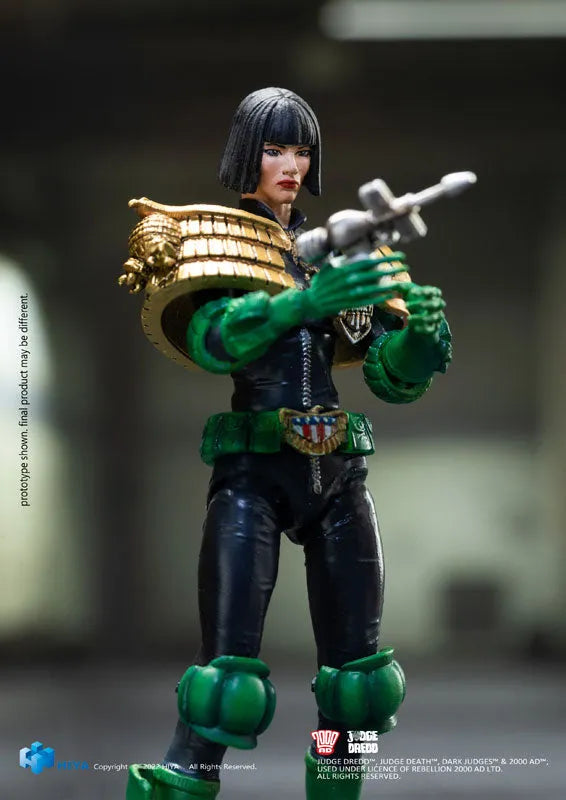 Judge Dredd - Judge Hershey - 1/18 (Hiya Toys)ㅤ – Hiya Toys – ActionFigureBrasil
