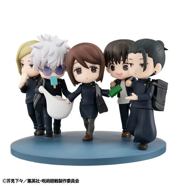 Jujutsu Kaisen Dai 2 Ki - Getou Suguru - Gojou Satoru - Haibara Yuu - Ieiri Shouko - Nanami Kento - FigUnity (MegaHouse)ㅤ – MegaHouse – ActionFigureBrasil