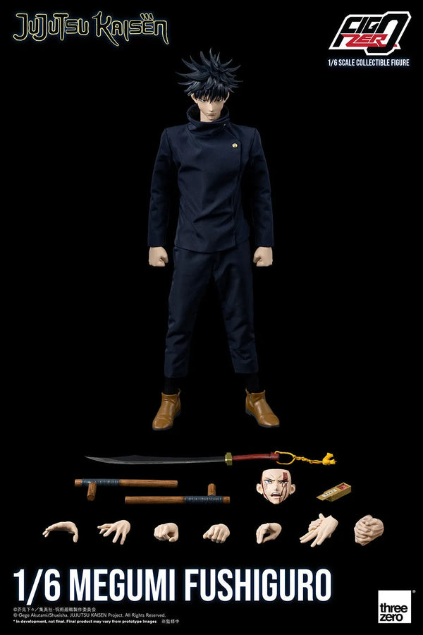 Jujutsu Kaisen - Fushiguro Megumi - FigZero - 1/6 (ThreeZero)ㅤ – ThreeZero – ActionFigureBrasil