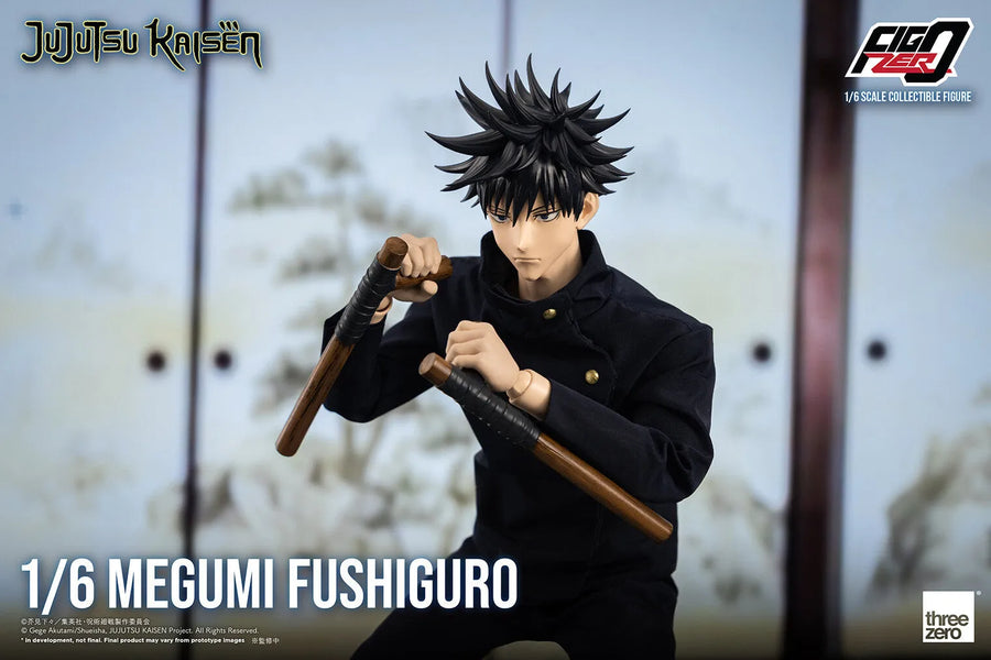 Jujutsu Kaisen - Fushiguro Megumi - FigZero - 1/6 (ThreeZero)ㅤ – ThreeZero – ActionFigureBrasil