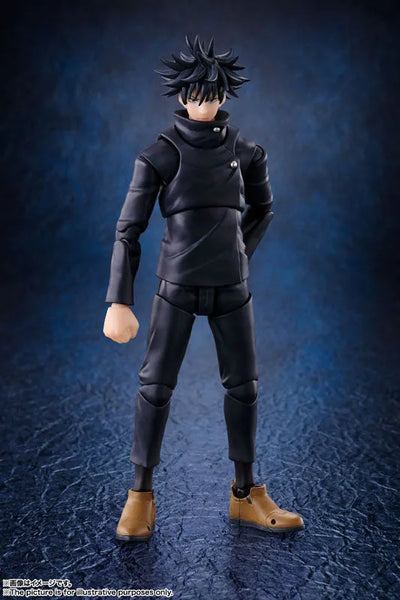 Jujutsu Kaisen - Fushiguro Megumi - S.H.Figuarts (Bandai Spirits)ㅤ – Bandai Spirits – ActionFigureBrasil — ângulo diferente