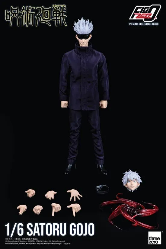 Jujutsu Kaisen - Gojou Satoru - FigZero - 1/6 - December 2022 Re-release (ThreeZero)ㅤ – ThreeZero – ActionFigureBrasil