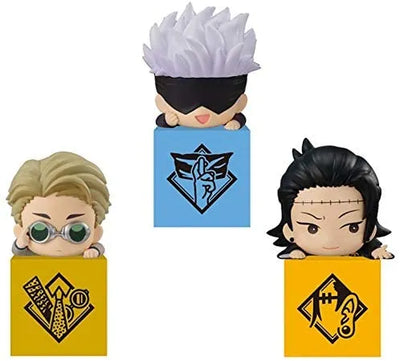 Jujutsu Kaisen - Gojou Satoru - Nanami Kento - Getou Suguru - Hikkake Figure - Jujutsu Kaisen Hikkake Figure 2 - Set of 3 (FuRyu)ㅤ – FuRyu – ActionFigureBrasil
