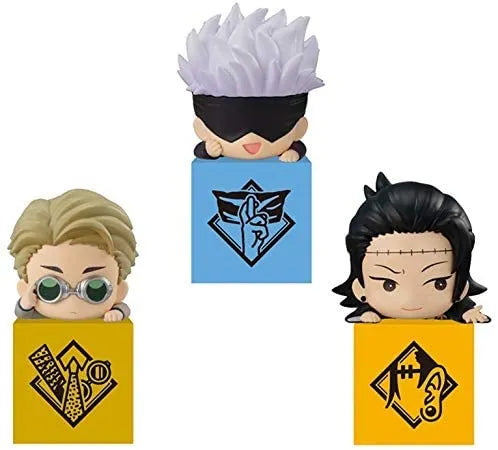 Jujutsu Kaisen - Gojou Satoru - Nanami Kento - Getou Suguru - Hikkake Figure - Jujutsu Kaisen Hikkake Figure 2 - Set of 3 (FuRyu)ㅤ – FuRyu – ActionFigureBrasil