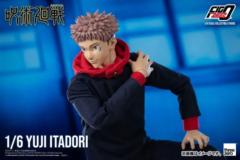 Jujutsu Kaisen - Itadori Yuuji - FigZero - 1/6 - December 2022 Re-release (ThreeZero)ㅤ – ThreeZero – ActionFigureBrasil