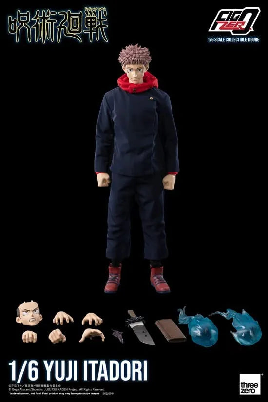 Jujutsu Kaisen - Itadori Yuuji - FigZero - 1/6 - December 2022 Re-release (ThreeZero)ㅤ – ThreeZero – ActionFigureBrasil