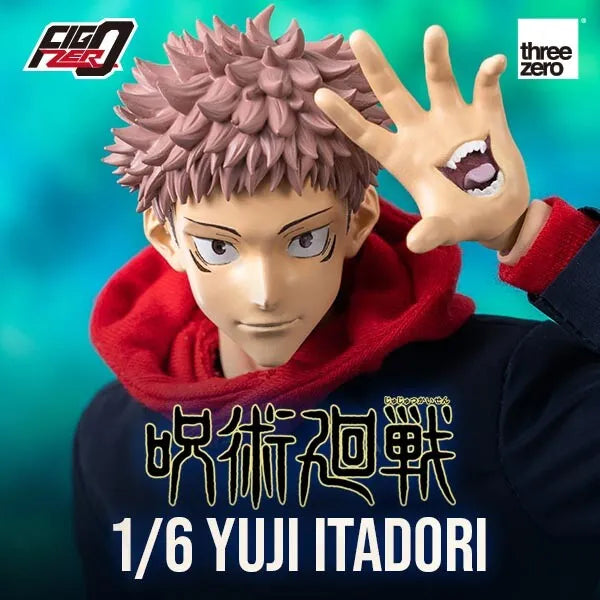 Jujutsu Kaisen - Itadori Yuuji - FigZero - 1/6 (ThreeZero)ㅤ – ThreeZero – ActionFigureBrasil