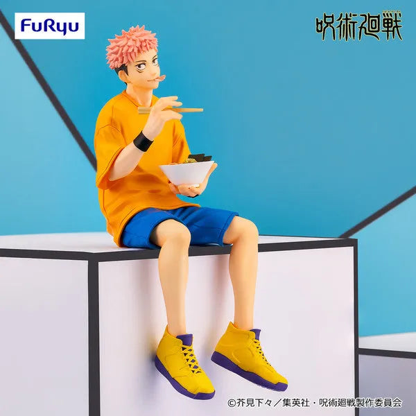 Jujutsu Kaisen - Itadori Yuuji - Noodle Stopper Figure - Ending Ishou ver. (FuRyu)ㅤ – FuRyu – ActionFigureBrasil
