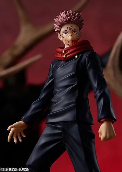 Jujutsu Kaisen - Itadori Yuuji - Sukuna - Pop Up Parade (Good Smile Company)ㅤ – Good Smile Company – ActionFigureBrasil — ângulo diferente