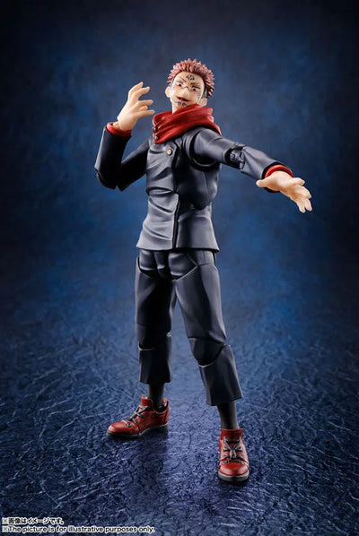 Jujutsu Kaisen - Itadori Yuuji - Sukuna - S.H.Figuarts (Bandai Spirits)ㅤ – Bandai Spirits – ActionFigureBrasil — com base expositora