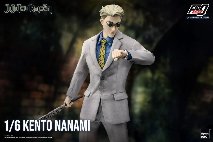 Jujutsu Kaisen - Nanami Kento - FigZero - 1/6 (ThreeZero)ㅤ – ThreeZero – ActionFigureBrasil