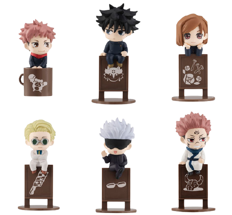 Jujutsu Kaisen - Ochatomo Series - Ochatomo Series Jujutsu Kaisen - Set Of 6 (MegaHouse)ㅤ – MegaHouse – ActionFigureBrasil