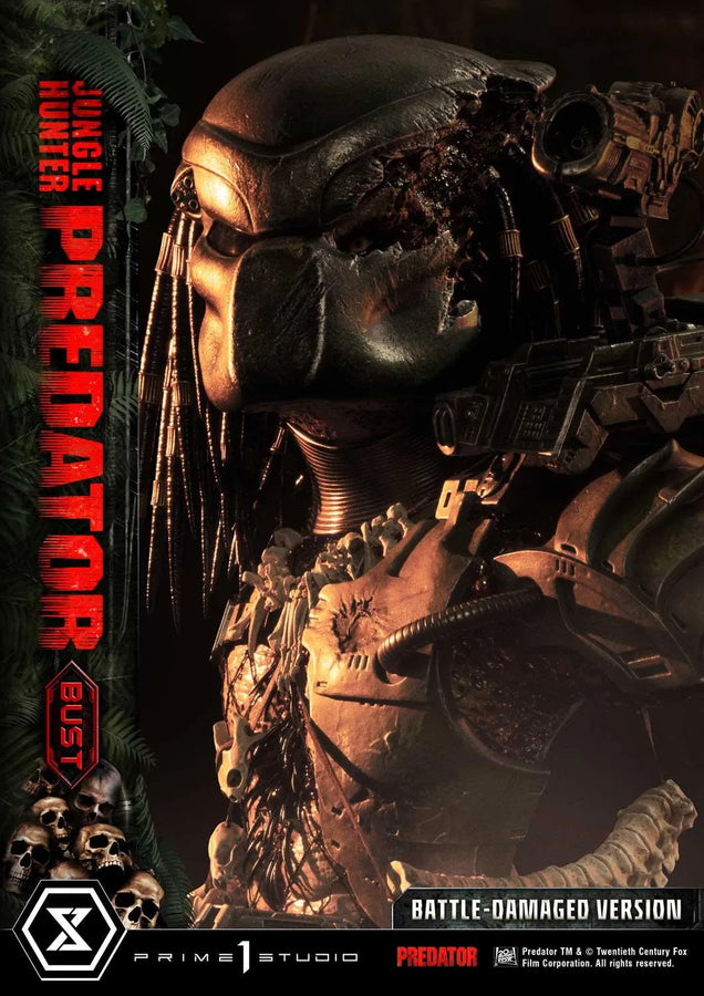 Jungle Hunter Predator (Battle Damaged Edition) Predator (Film) – Prime1Studio – ActionFigure Brasil