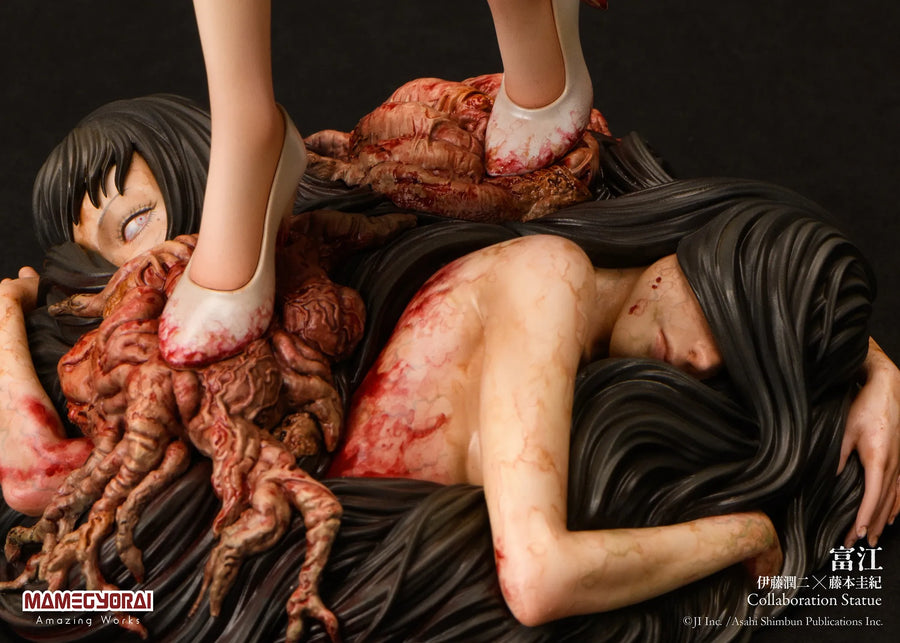 Junji Ito x Yoshiki Fujimoto Tomie Collaboration – Mamegyorai – ActionFigure Brasil