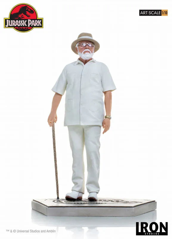 Jurassic Park / John Hammond 1/10 Art Scale Statueㅤ – Iron Studios – ActionFigureBrasil