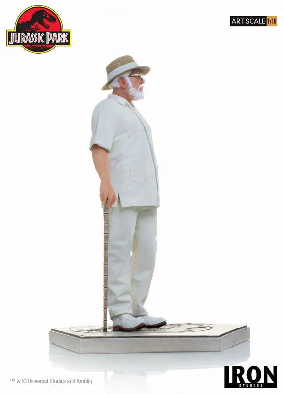 Jurassic Park / John Hammond 1/10 Art Scale Statueㅤ – Iron Studios – ActionFigureBrasil