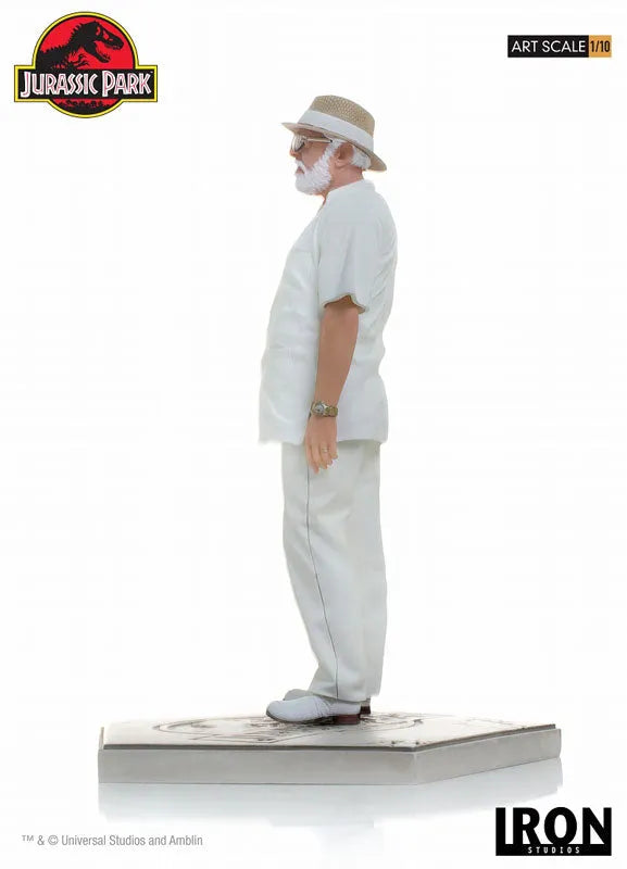 Jurassic Park / John Hammond 1/10 Art Scale Statueㅤ – Iron Studios – ActionFigureBrasil