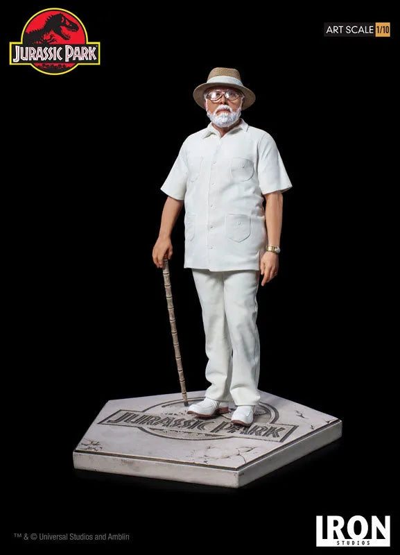 Jurassic Park / John Hammond 1/10 Art Scale Statueㅤ – Iron Studios – ActionFigureBrasil