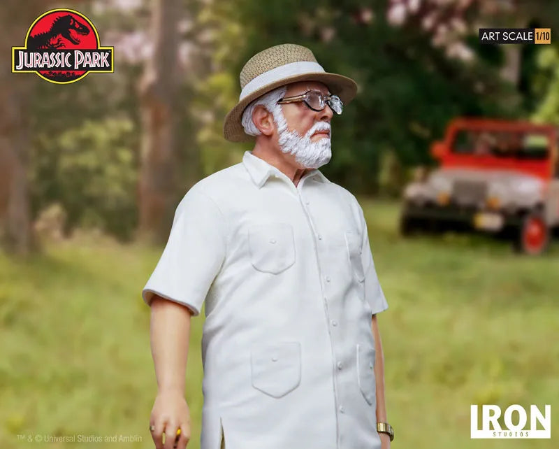 Jurassic Park / John Hammond 1/10 Art Scale Statueㅤ – Iron Studios – ActionFigureBrasil
