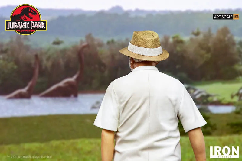 Jurassic Park / John Hammond 1/10 Art Scale Statueㅤ – Iron Studios – ActionFigureBrasil