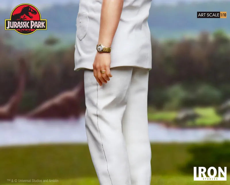 Jurassic Park / John Hammond 1/10 Art Scale Statueㅤ – Iron Studios – ActionFigureBrasil