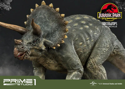 Jurassic Park - Triceratops - Prime Collectible Figures PCFJP-02 - 1/38 (Prime 1 Studio)ㅤ – Prime 1 Studio – ActionFigureBrasil — detalhe do produto