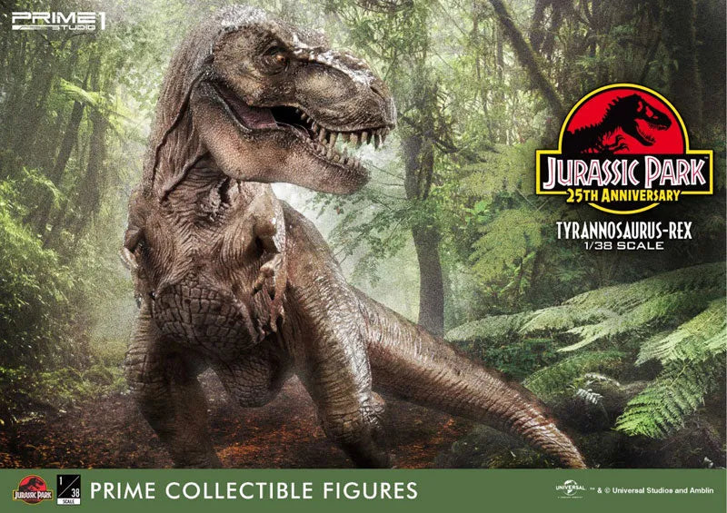 Jurassic Park - Tyrannosaurus Rex - Prime Collectible Figures PCFJP-01 - 1/38 (Prime 1 Studio)ㅤ – Prime 1 Studio – ActionFigureBrasil