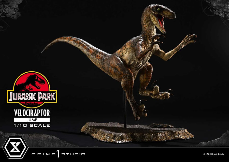 Jurassic Park - Velociraptor - Prime Collectible Figures PCFJP-06 - 1/10 - Jump (Prime 1 Studio)ㅤ – Prime 1 Studio – ActionFigureBrasil