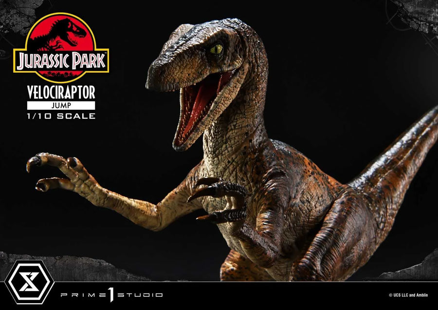 Jurassic Park - Velociraptor - Prime Collectible Figures PCFJP-06 - 1/10 - Jump (Prime 1 Studio)ㅤ – Prime 1 Studio – ActionFigureBrasil