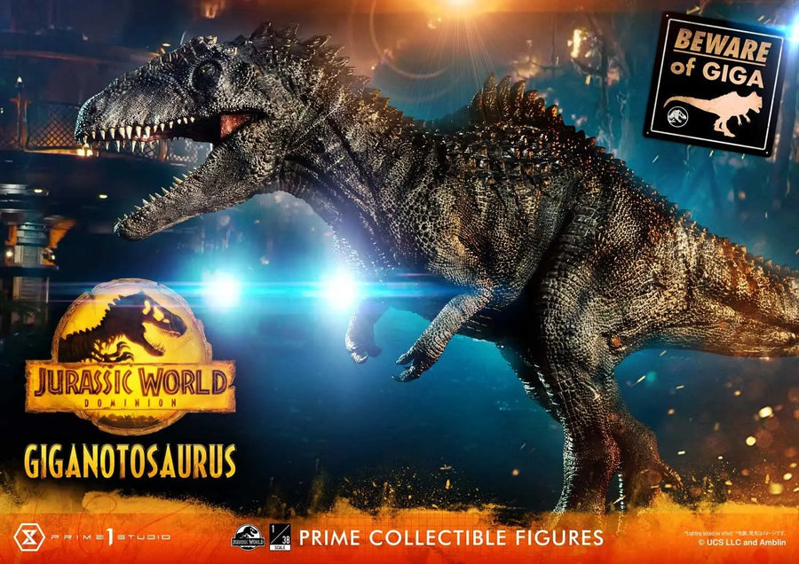 Jurassic World: Dominion - Giganotosaurus - Prime Collectible Figures PCFJW-07 - 1/38 (Prime 1 Studio)ㅤ – Prime 1 Studio – ActionFigureBrasil