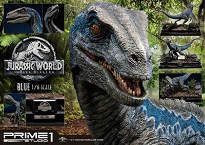 Jurassic World: Fallen Kingdom - Blue - Legacy Museum Collection LMCJW2-01 - 1/6 (Prime 1 Studio)ㅤ – Prime 1 Studio – ActionFigureBrasil — detalhe do produto