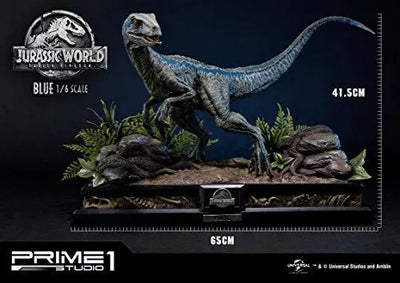 Jurassic World: Fallen Kingdom - Blue - Legacy Museum Collection LMCJW2-01 - 1/6 (Prime 1 Studio)ㅤ – Prime 1 Studio – ActionFigureBrasil — close