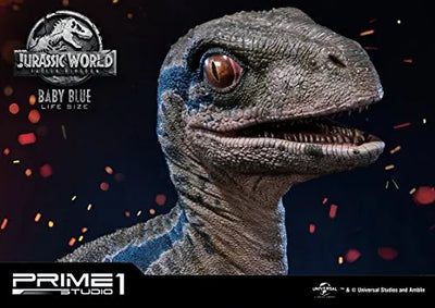 Jurassic World: Fallen Kingdom - Blue - Legacy Museum Collection LMCJW2-02 - 1/1 - Baby (Prime 1 Studio)ㅤ – Prime 1 Studio – ActionFigureBrasil — ângulo diferente