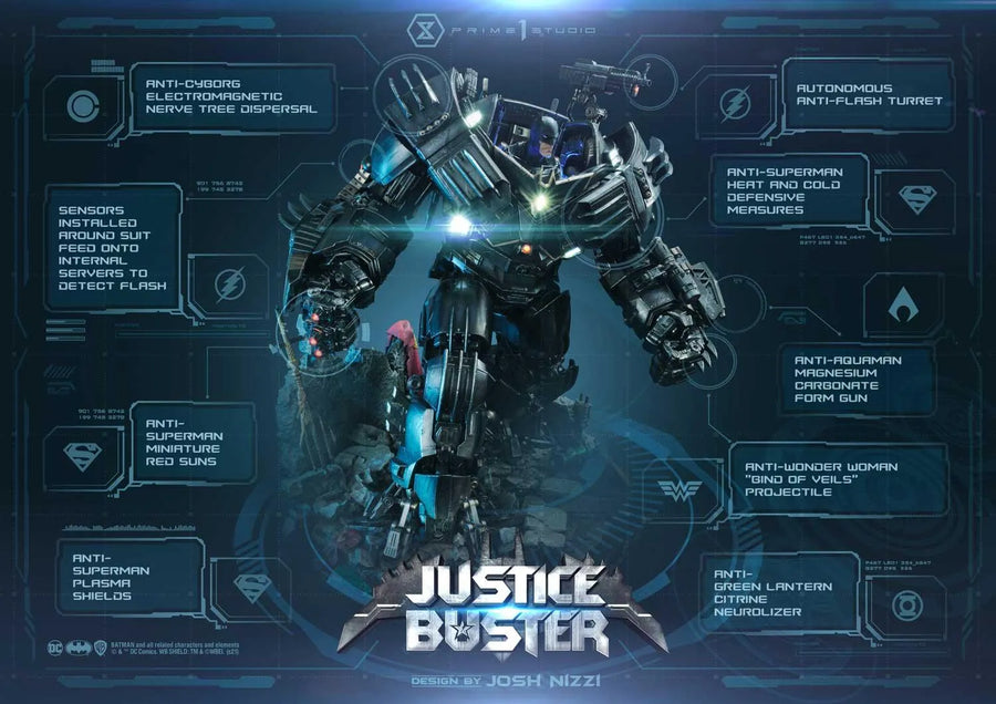 Justice Buster (Ultimate Version) Justice League (Comics) – Prime1Studio – ActionFigure Brasil