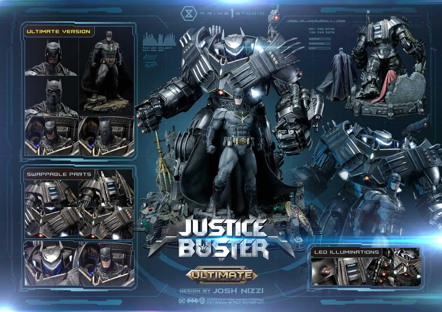 Justice Buster (Ultimate Version) Justice League (Comics) – Prime1Studio – ActionFigure Brasil