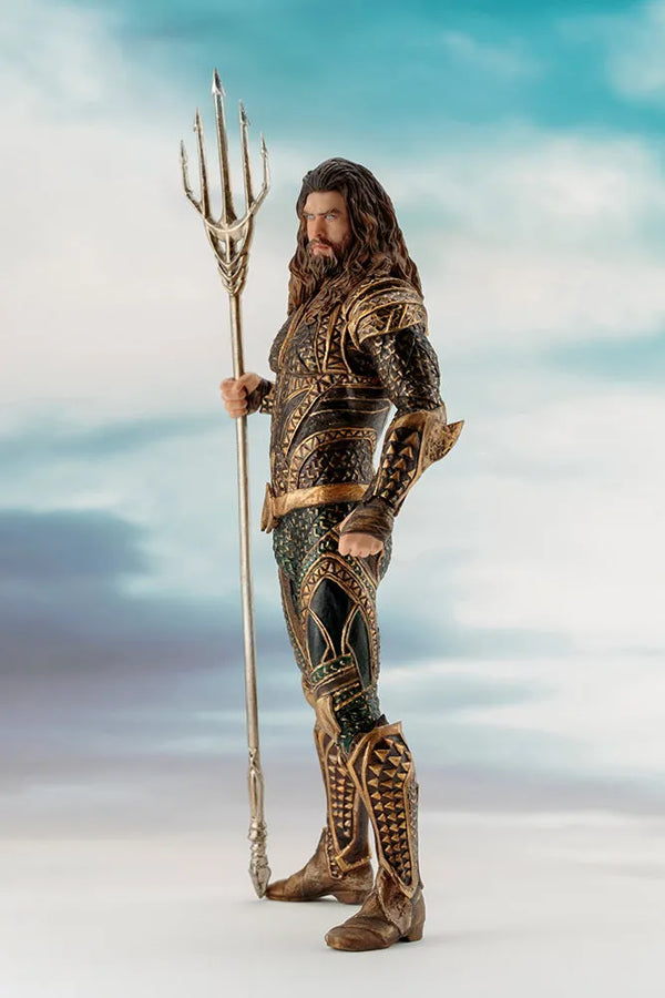 Justice League (2017) - Aquaman - ARTFX+ - 1/10ㅤ – Kotobukiya – ActionFigureBrasil